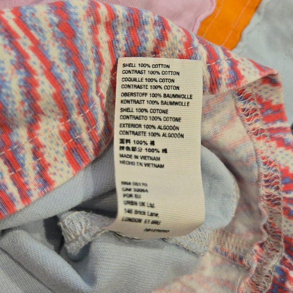 Free People 'We The Free' Mixed Print Cropped Bella Tee - Picture 6 of 8